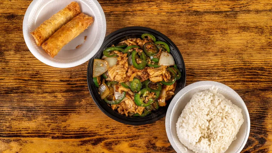 Chicken & Peppers Plate